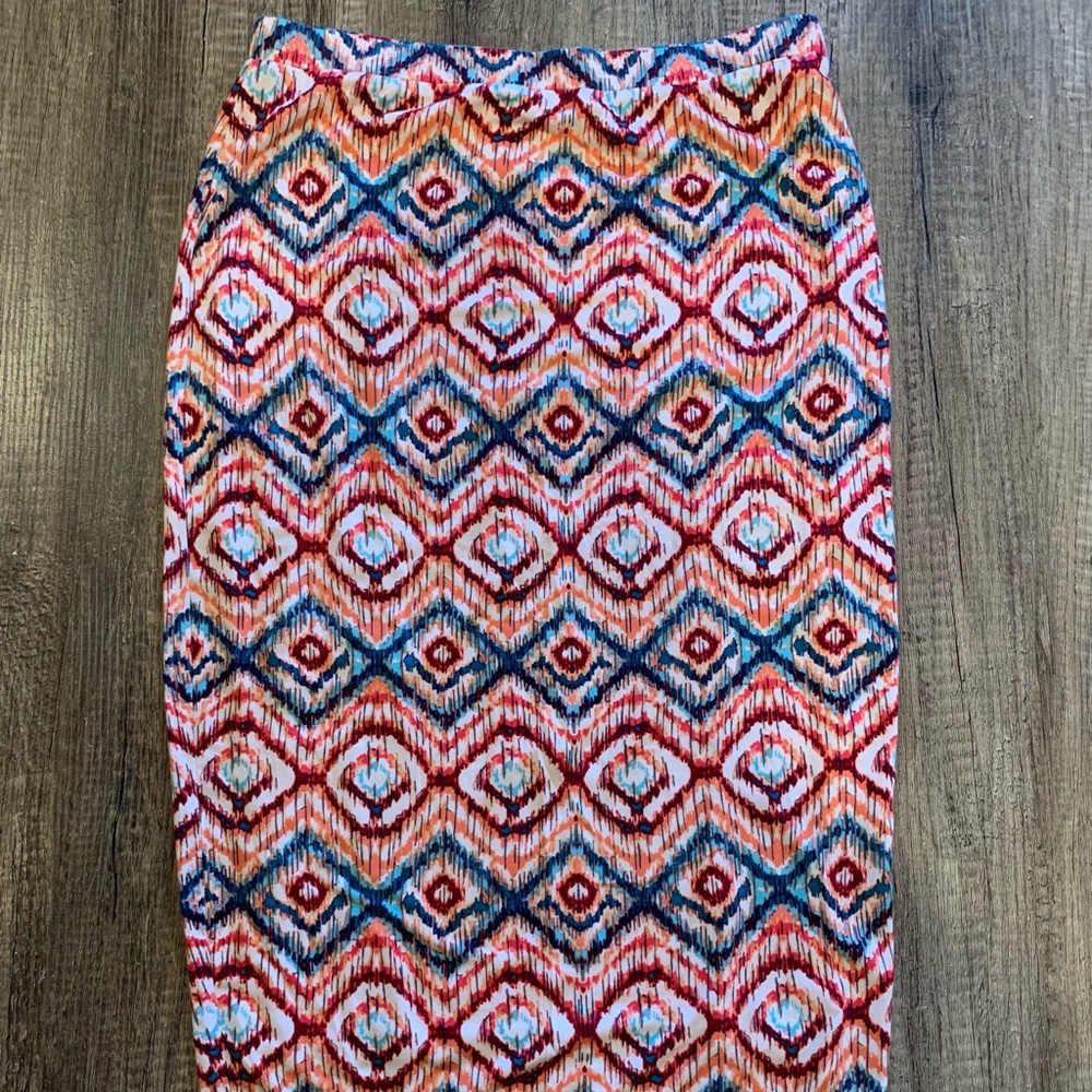 MIDI length skirt
